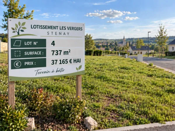 Terrain 737 m²