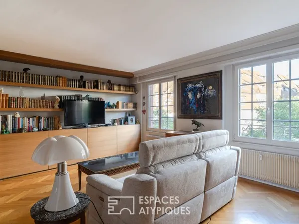 Appartement avec ascenseur privatif et sa terrasse vue Cathédra
