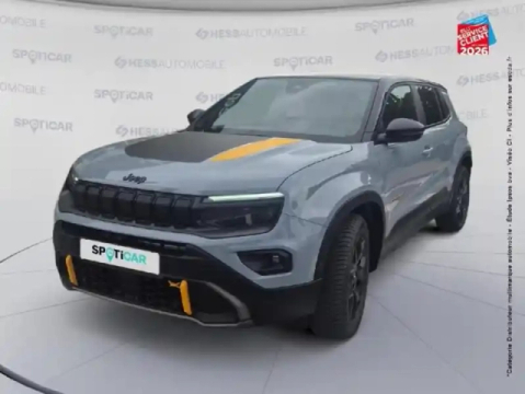 Jeep Avenger 1.2 turbo t3 145ch mhev the north face bvr6 4xe