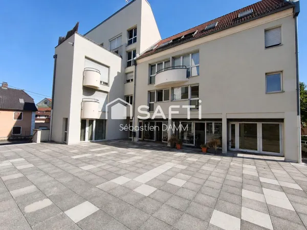 Brunstatt Centre - Appartement 5 pièces rénové de 101 m² avec 4 chambres