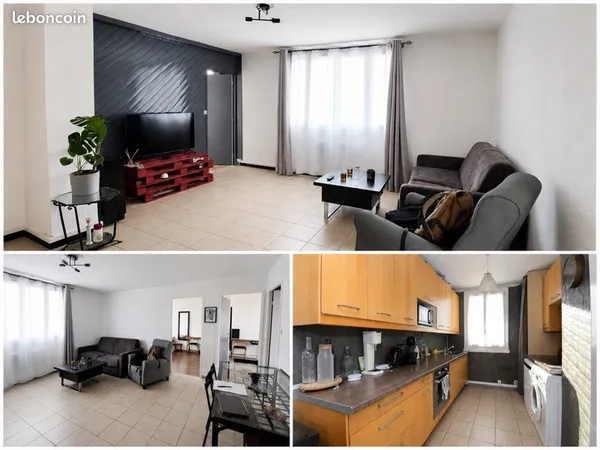 Appartement T4 lumineux de 63 m² - rénové en octobre 2025 - limite Lyon 8e / Moulin à Vent