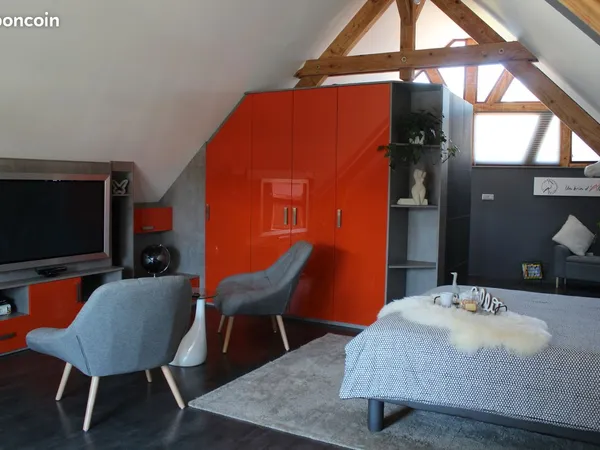 Loft meublé 40 m² - Hangenbieten - location temporaire