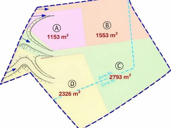 Terrain 2326 m²