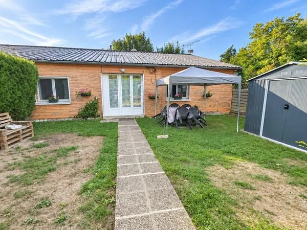 CAMON MAISON DE PLAIN PIED AVEC JARDIN ET 2 PLACES DE PARKIN