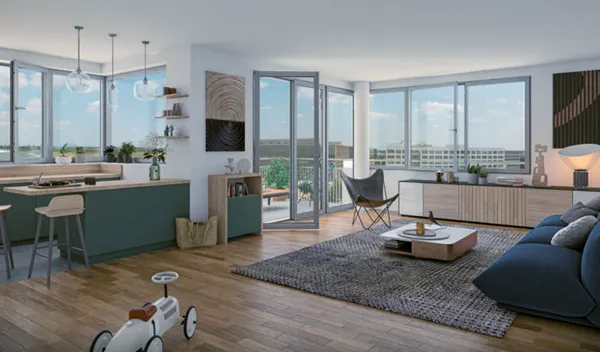 Appartement 3 pièces 71 m²