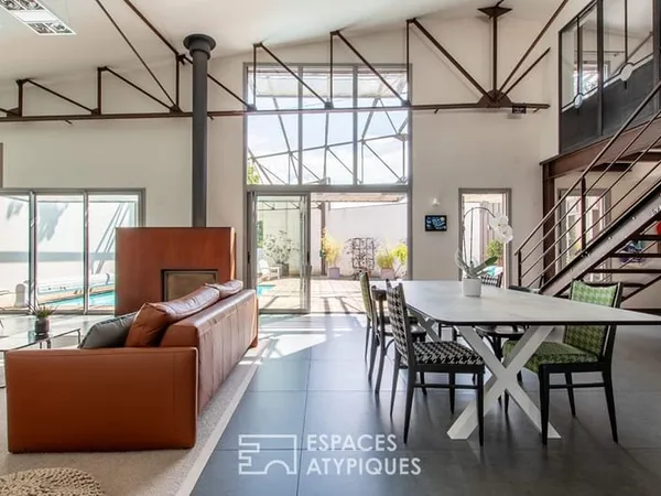 Le discret : Loft d'architecte en centre ville