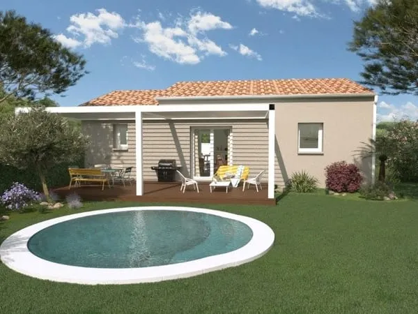 Maison 2 pièces 49 m²