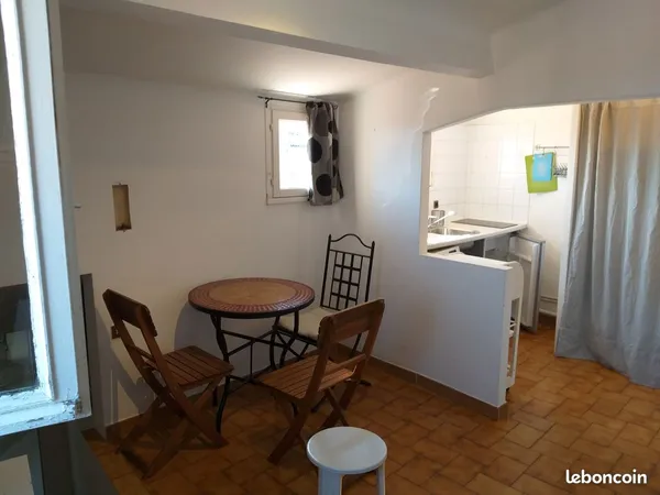 Studio meublé pour courte période