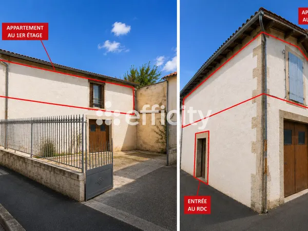 Appartement 3 pièces 61 m²