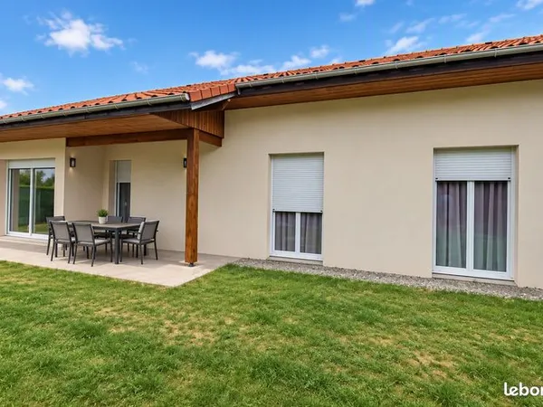 Maison de plain pied à Nernier proche du Léman