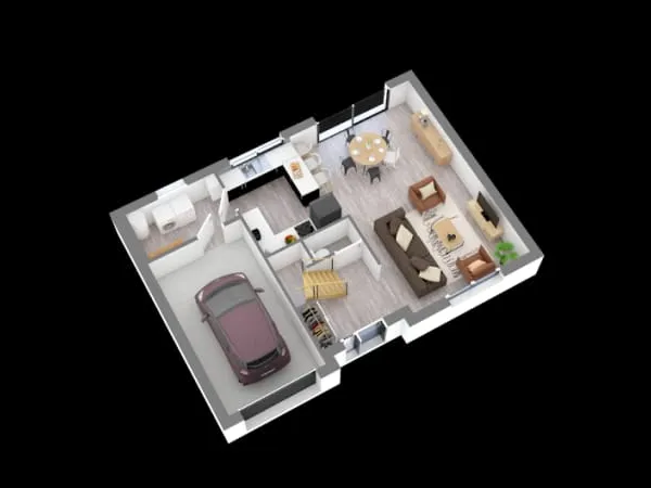 Maison neuve 5 pièces 112 m²