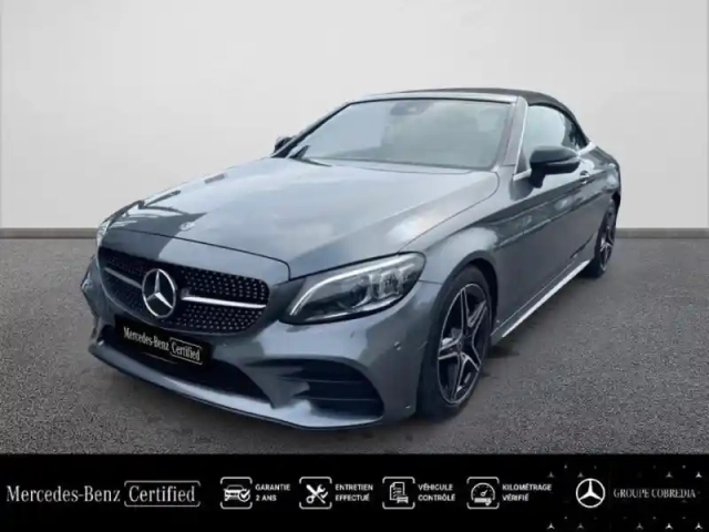 Mercedes Classe C cabriolet 200 184ch amg line 9g-tronic euro6d-t — photo 1