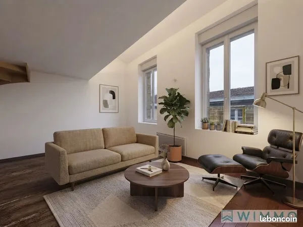Duplex 3 pièces 57 m²