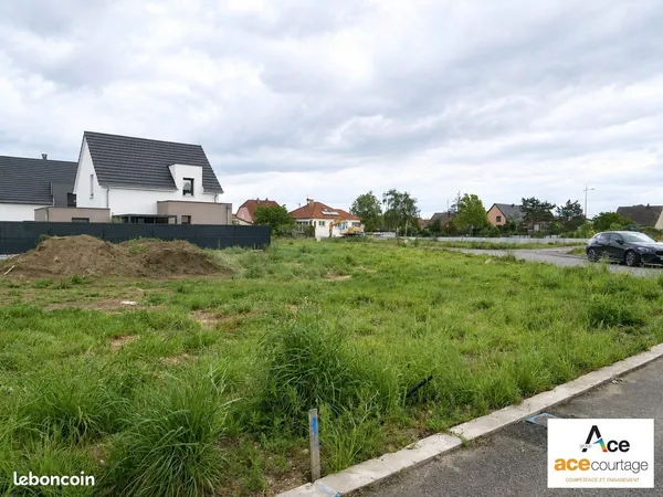 Terrain 495 m² Oberhergheim