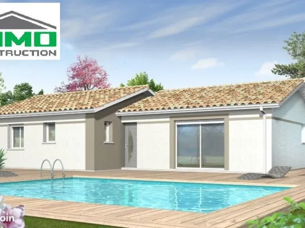 Terrain 1 200 m² Podensac