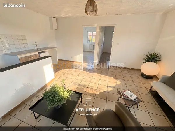 Appartement 3 pièces 48 m²