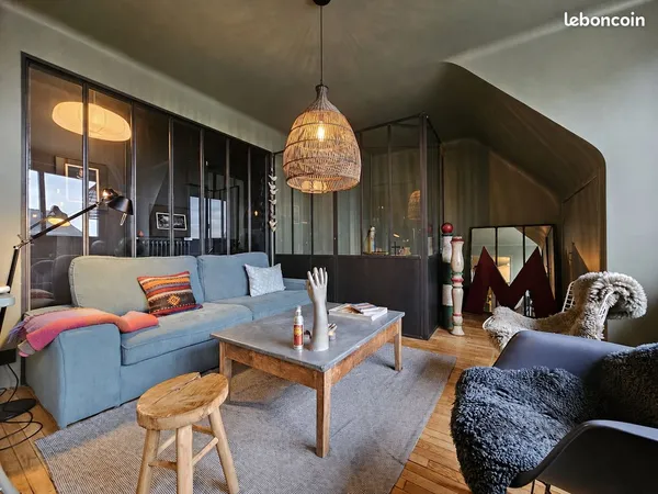 Beau duplex vue mer