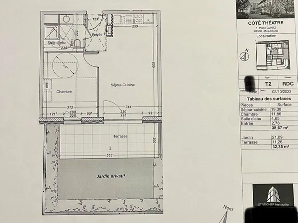 Urgent À saisir appartement T2 Neuf Haguenau