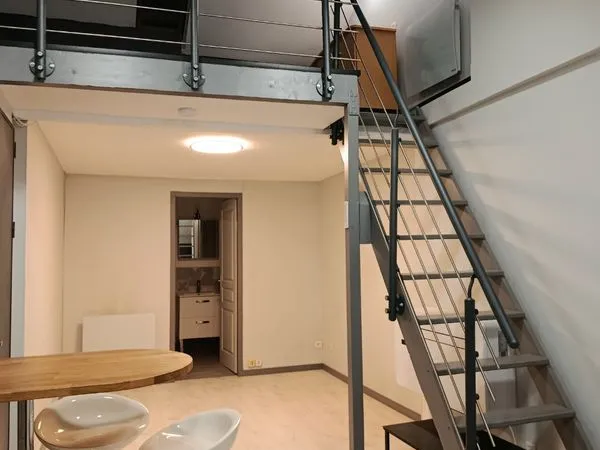 Studio + mezzanine