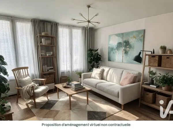 Appartement 2 pièces 33 m²