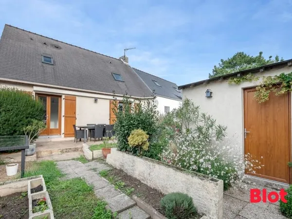 Maison avec trois chambres, garage et jardin à Batz-sur-Mer