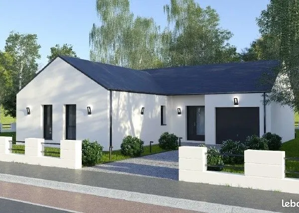 Projet de construction d'une maison 95 m² avec terrain à PELLOUAILLES-LES-VIGNES (49)