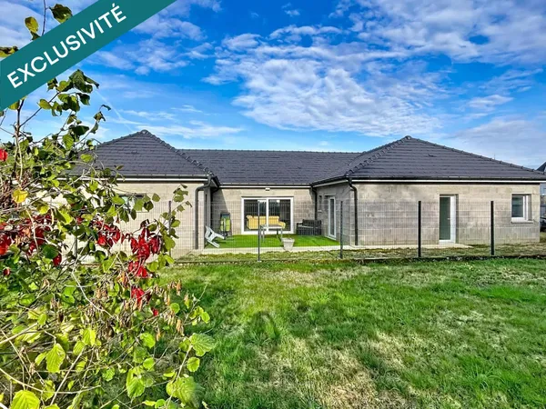 Maison de plain-pied contemporaine