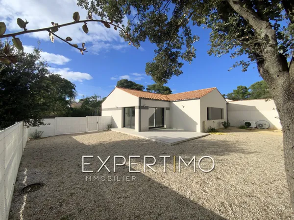 EXCEPTIONNEL à JARD-SUR-MER : Maison neuve T5 de 86 m2 au 5
