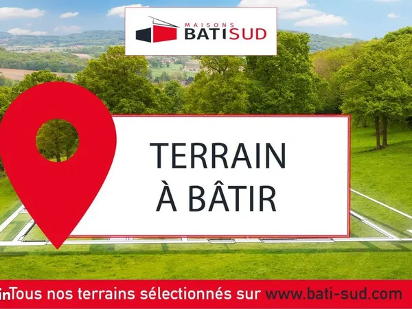 Terrain à bâtir de 986 m² à MARTIGNAS-SUR-JALLE (33)