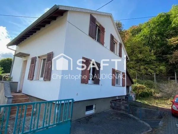Maison avec 3 chambres et au calme à Fellering