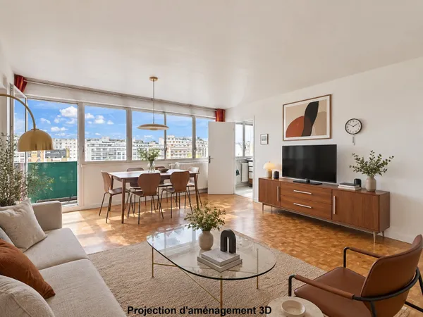 Appartement 2 pièces 54 m²