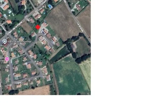 Terrain en lotissement 829 m²