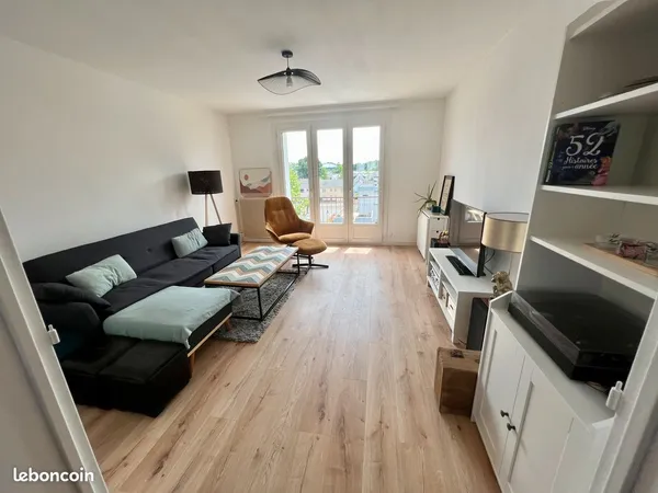 T3 meublé 66 m² - Nantes Bourgeonnière - Tram 2 - Box + cave