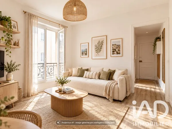 Appartement 2 pièces 25 m²