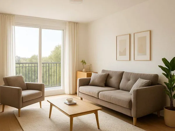 Appartement 3 pièces 60 m²