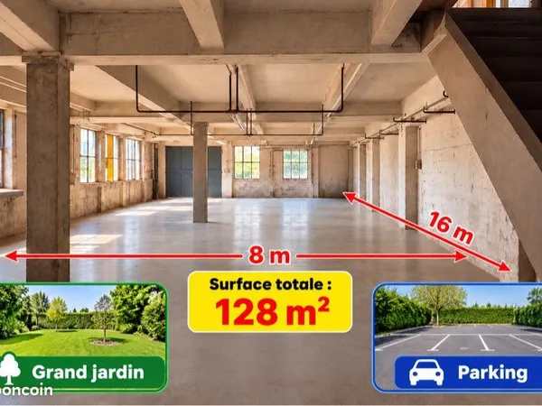 Immeuble 12 pièces 360 m²