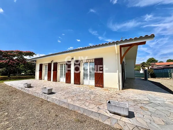 Charmante maison de plain-pied de 90 m², 2 chambres