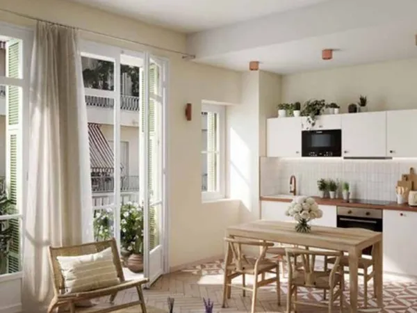 Appartement 2 pièces 45 m²