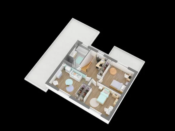 Maison neuve 5 pièces 137 m²