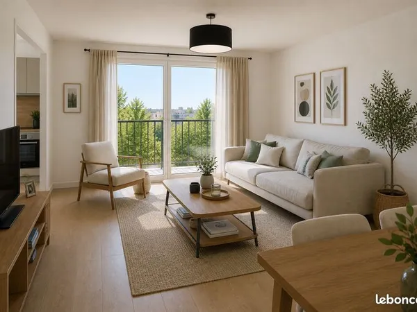 Appartement - 3 pièces - Tva 5.5% et tram à pied