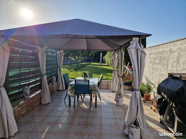 Maison familliale 3 chambres, 87 m2 habitables ,Wattrelos, avec jardin de 275 m2