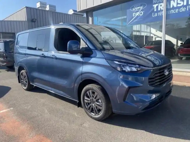 Ford Custom transit  fg 320 l1h1 2.0 ecoblue 136ch cabine approfondie limited bva8 — photo 4