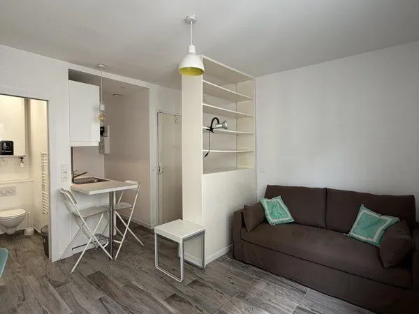 Studio meublé rue Alphand buttes aux cailles