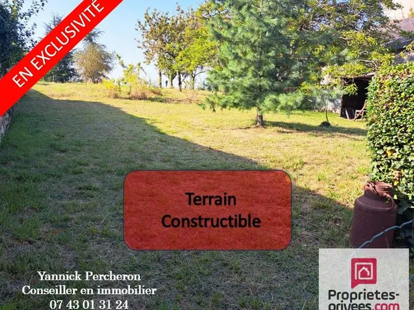 Terrain 978 m² La Pellerine