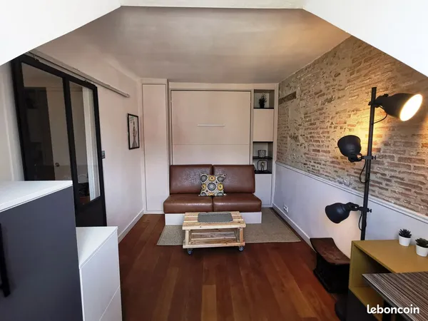Nantes Centre (Graslin / Copernic) —Charmant T2 meublé de 21 m² (23 m² au sol) - Calme & Lumineux Lo