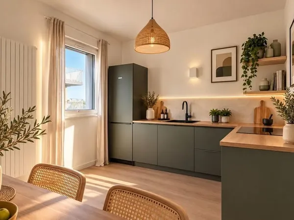 SUPERBE T3 cesson-sevigné grand balcon étage élevé