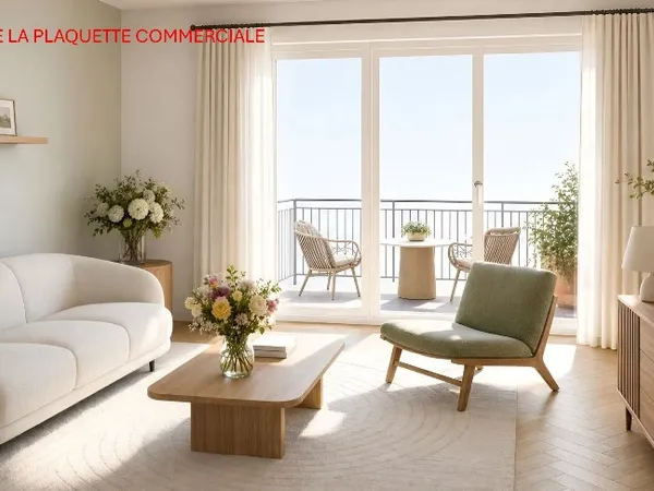 Appartement 3 pièces 62 m²