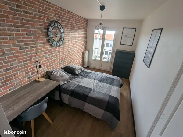 Chambre colocation - Parc Phoenix