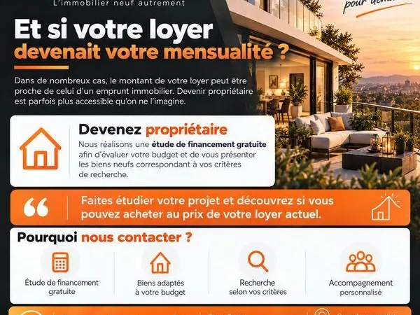 Appartement - 4 pièces - ACHAT AU PRIX DE VOTRE LOYER
