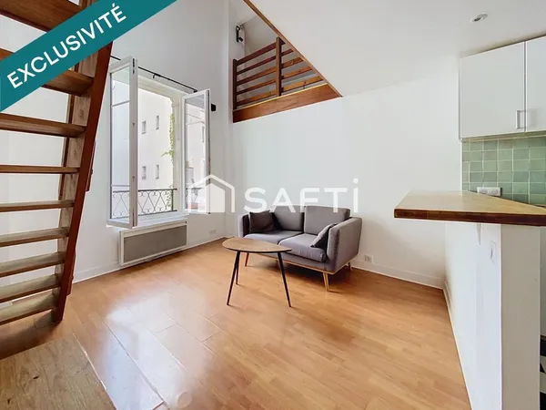 Duplex lumineux au 2eme et dernier étage - 300 m du métro - proche du bois de Vincennes